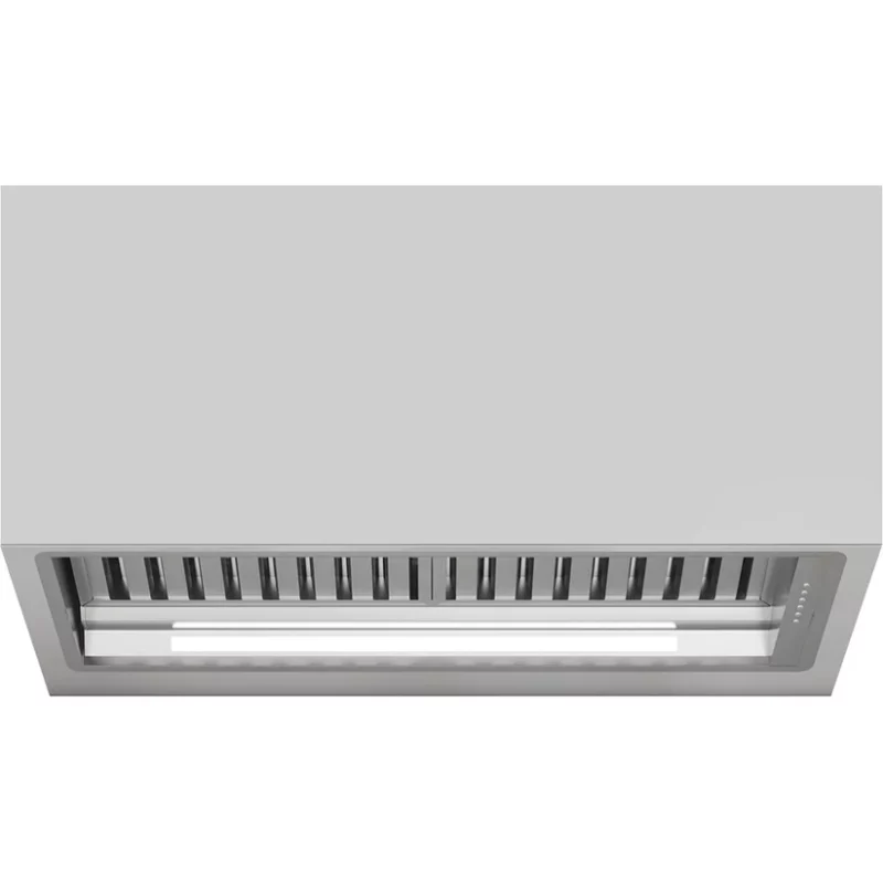 900mm Black Glass Fascia Canopy Rangehood