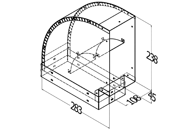 VERTICAL BEND SINGLE MOTOR 90?