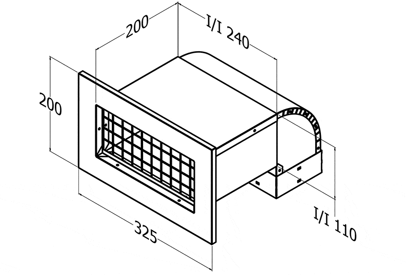EAVE VENT TO SUIT DL-1