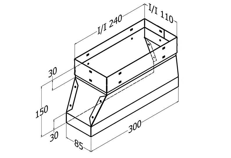 CAVITY DUCT TO DL-1