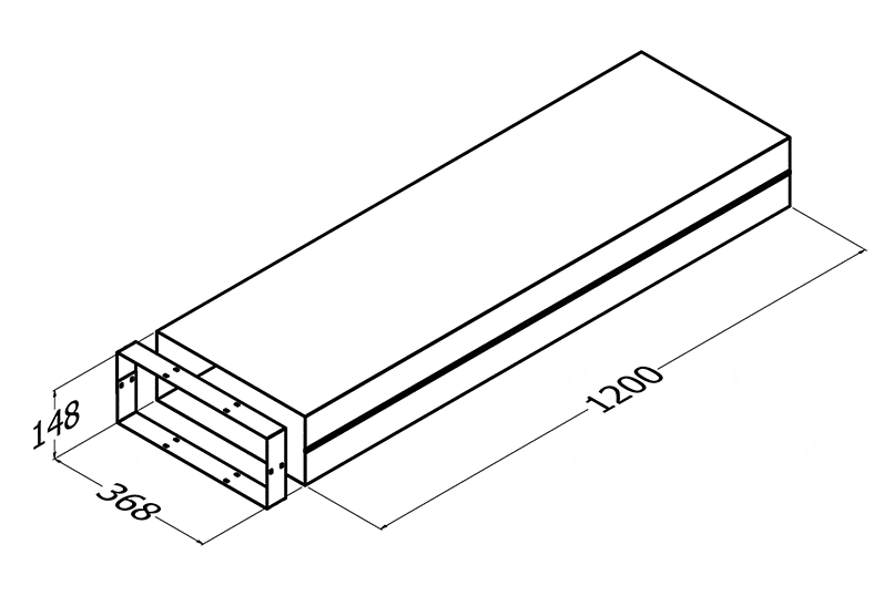 HORIZONTAL BEND TWIN MOTOR 90?