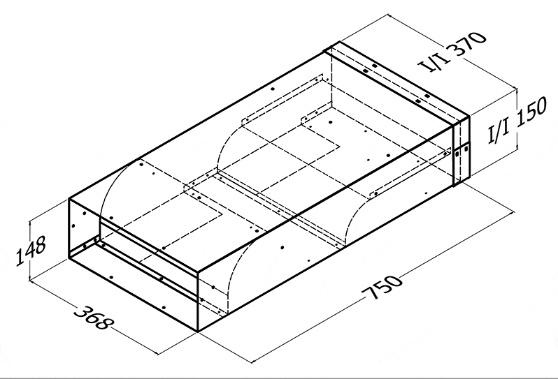 DUCT DIRECTOR TWIN MOTOR HORIZONTAL RIGHT