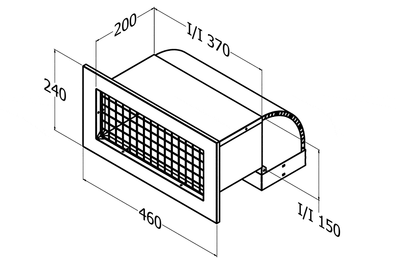 EAVE VENT TO SUIT DL-2
