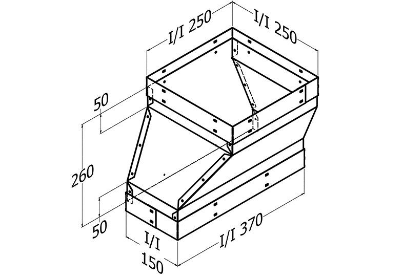 TWIN MOTOR TRANSITION DL-2 TO 250SQ