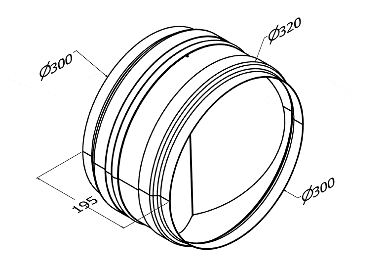 BACK DRAFT DAMPER TWIN MOTOR 300?