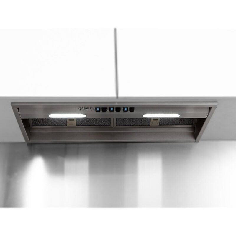 600mm Single Motor Undercupboard Rangehood, Back Ducted, LED Lights