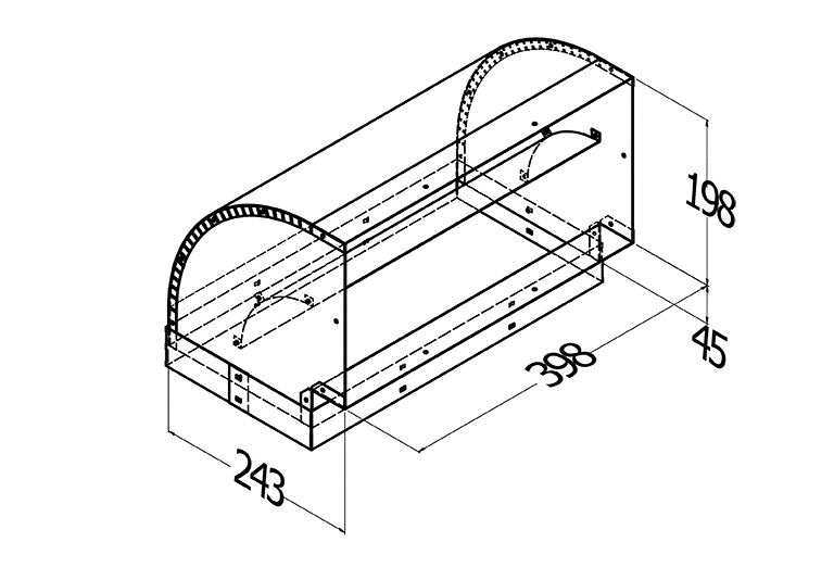 HORIZONTAL BEND TRIPLE MOTOR 90?