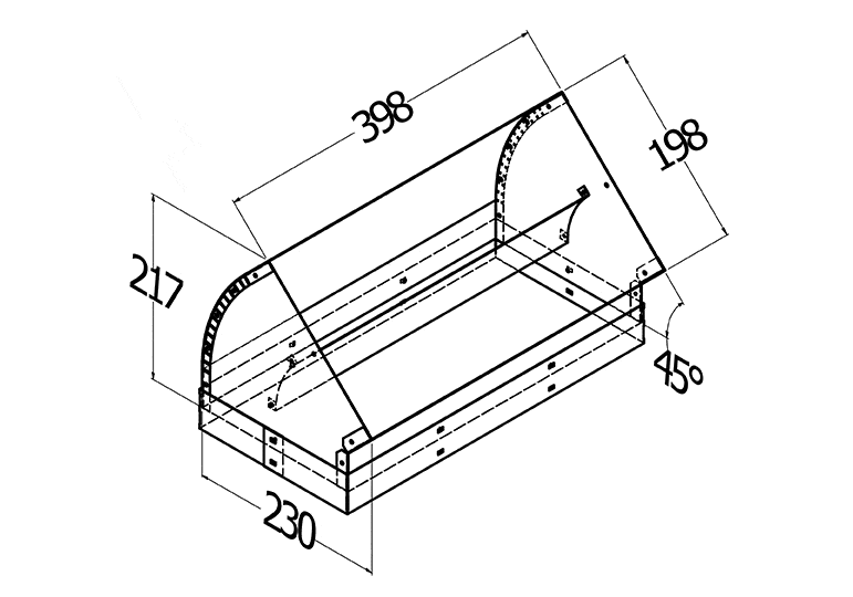 HORIZONTAL BEND TRIPLE MOTOR 45?