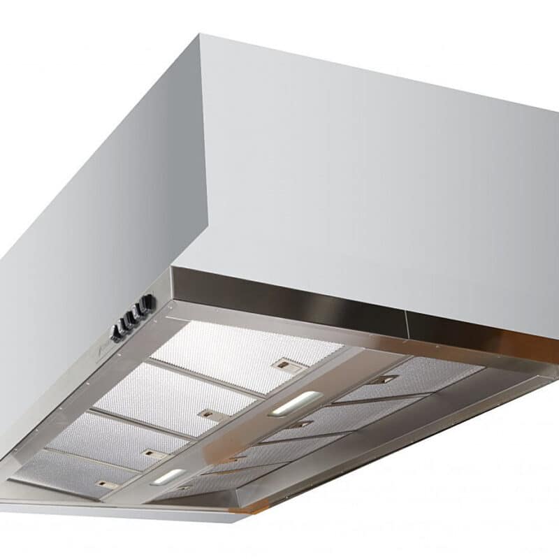 Remote Switch AUSTIN 1500mm Triple motor undercupboard rangehood, LED lights, Top ducted