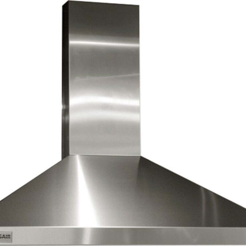 600mm Single Motor Wall Mounted Rangehood, Back Ducted, LED Lights