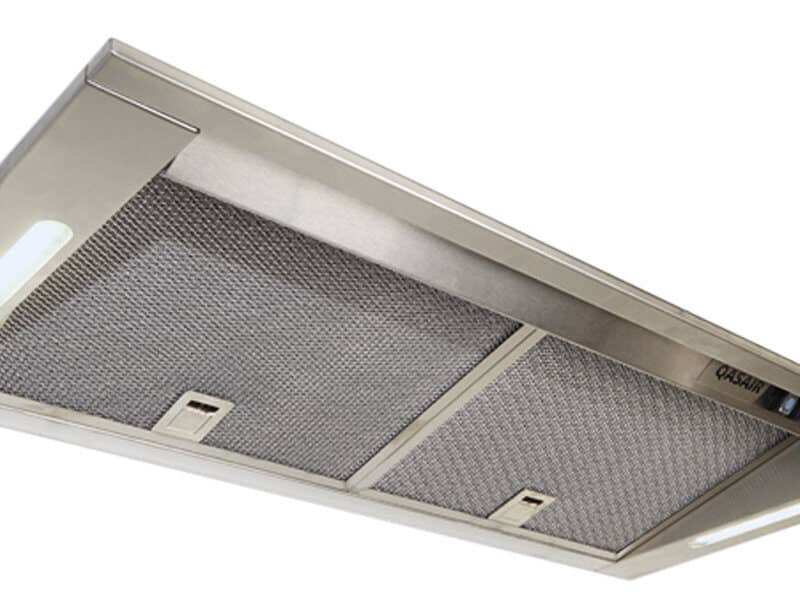 600mm Single Motor Undercupboard Rangehood, Back Ducted, LED Lights
