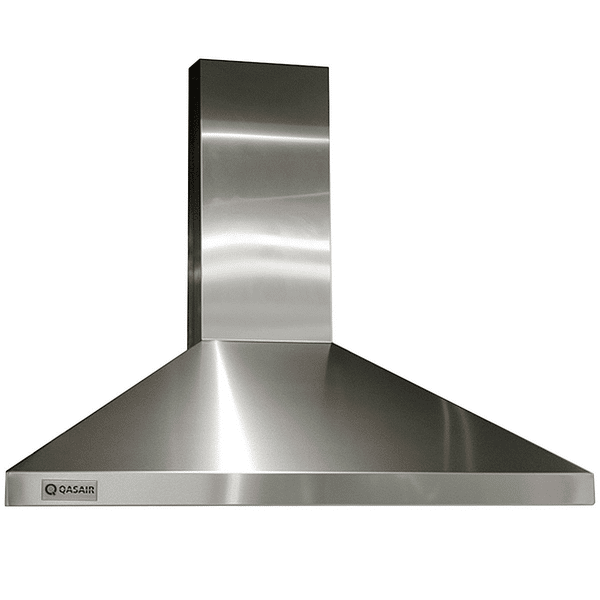 900mm Single Motor Wall Mounted Rangehood, Back Ducted, LED Lights