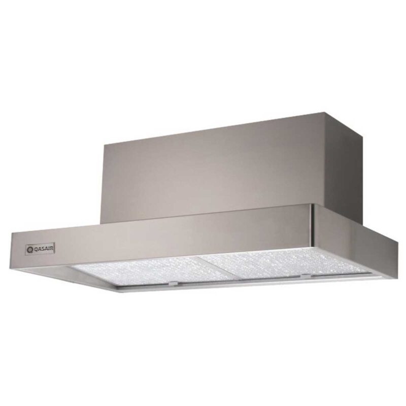 600mm Single Motor Wall Mounted Rangehood, Back Ducted, LED Lights
