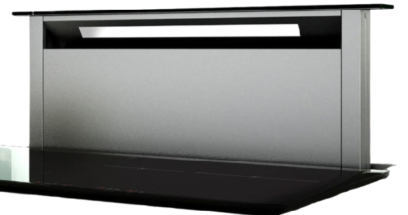 Gloss Black Trim Kit ? 1180mm Downdraft