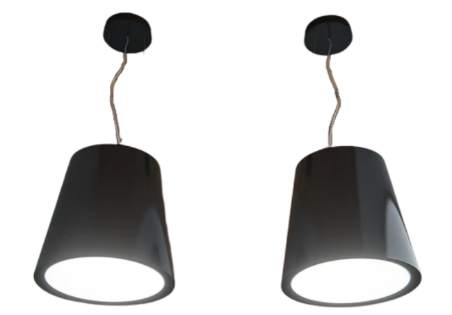 Island Pendant Lamp Only - WHITE